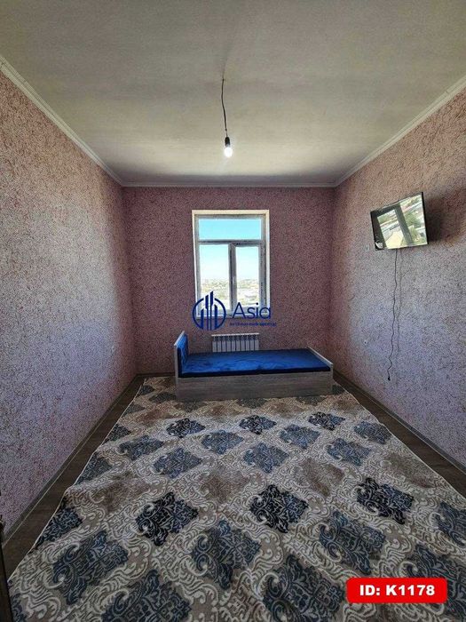 K1178 kogon temir yul vokzal yaqida 1xonalok kvartira sotiladi
