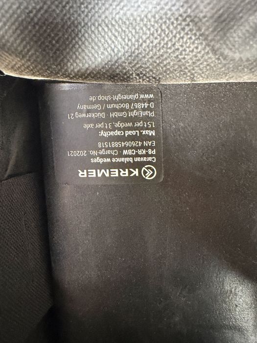 Нивелиращи подложки за гуми, Подпора каравани Рампа KREMER B0968SPB24