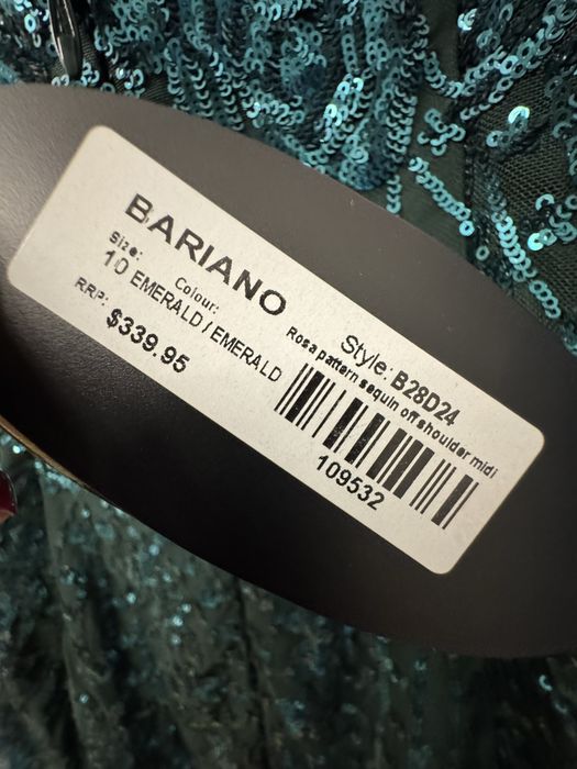 Rochie de ocazie cu paiete, marca Bariano, noua