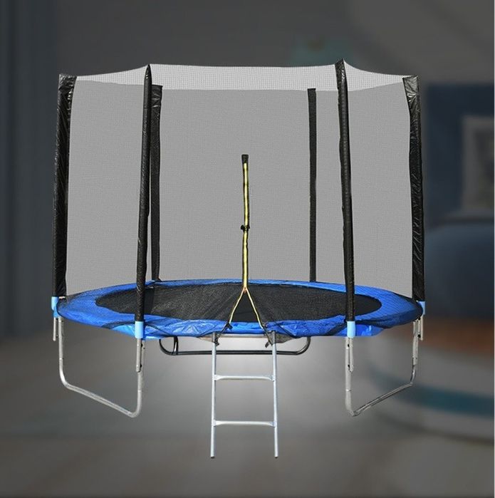 Ултра здрав портативен батут с мрежа