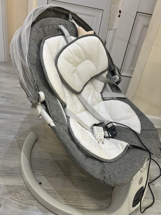 Шезлонг качалка для новорожденных