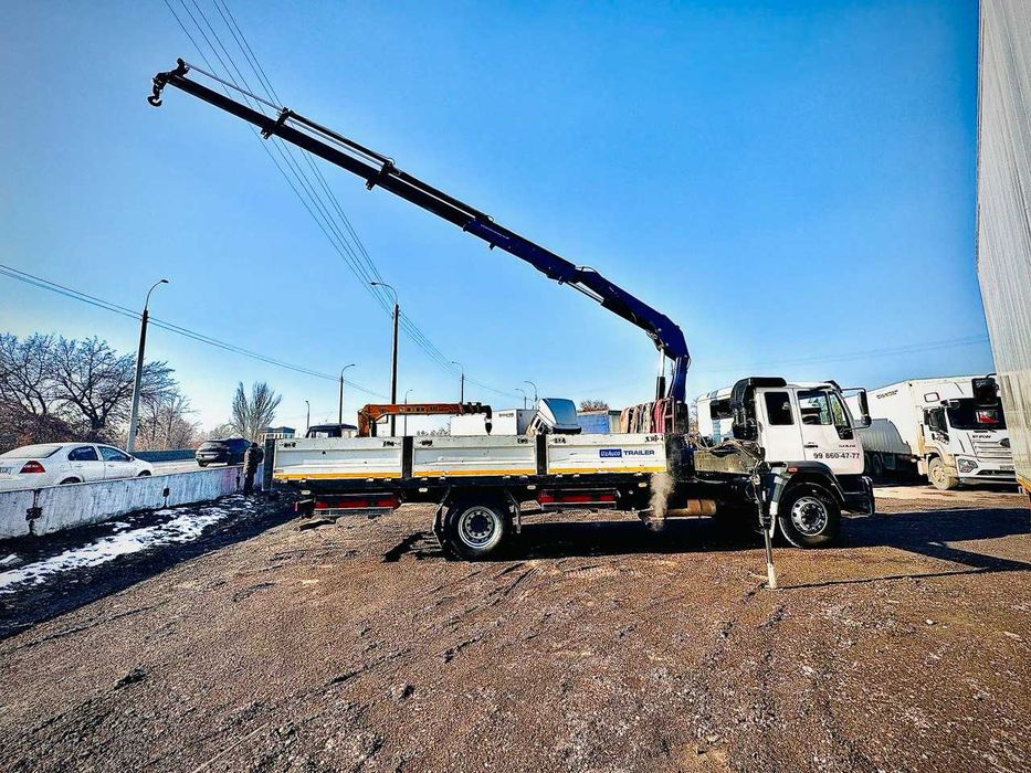 Услуга манипулятора. Manipulyator xizmati. 3Т, 5Т, 19 метр Лучшая цена