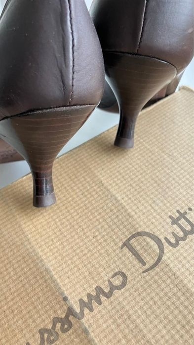 Туфли кожаные Massimo Dutti