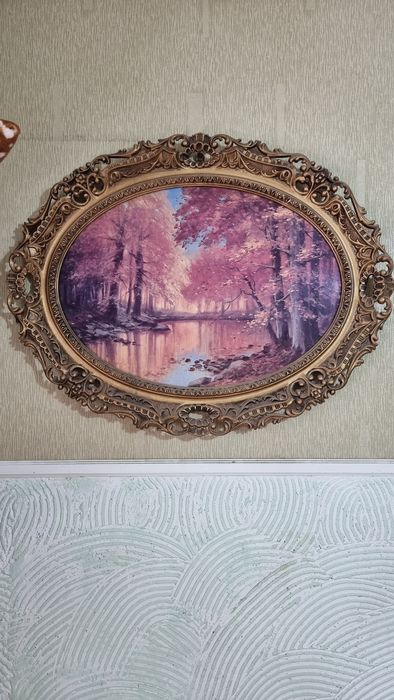 Декоративная  картина в раме.