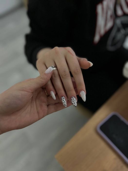 Маникюр наращивание