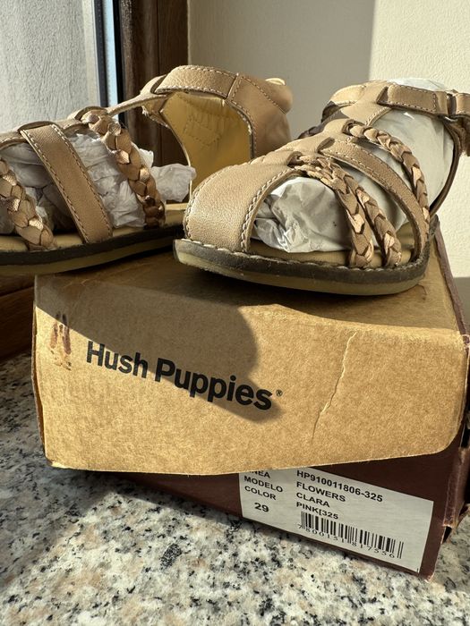 Sandale Hush Puppies piele saboti Crocs fete marimea 29