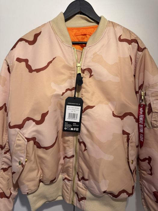 Яке bomber Alpha industries Desert.XL-XXL