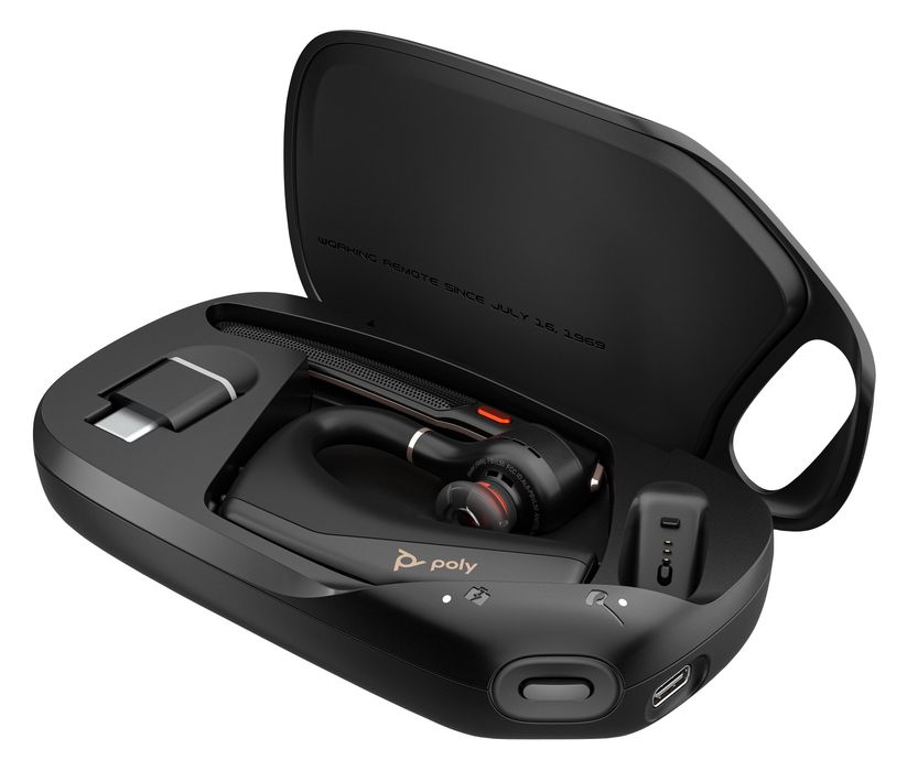 Casca HP Poly Voyager Legend 50-M  UC, anulare zgomot, incarcare wireless, comenzi inteligente, butoane control, Docking
