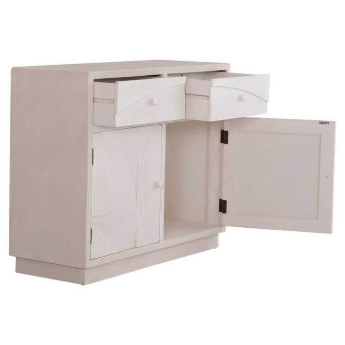 Шкаф, HM18046, Бял, Мдф, 107х38х82см.