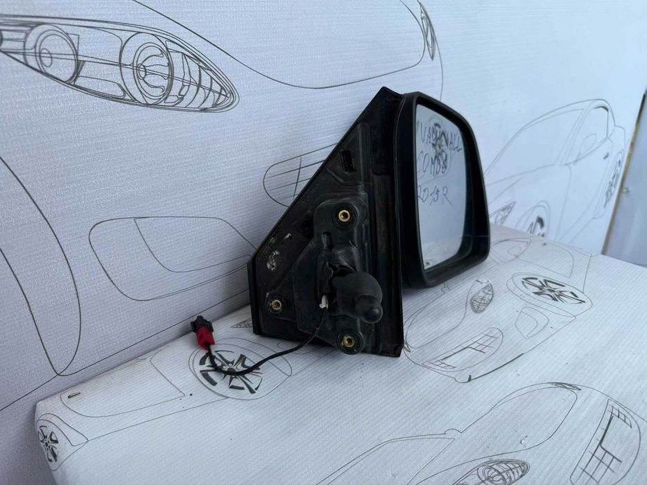 Oglindă Dreaptă 2 PINI Opel Combo D 2015 / 2011-2017 / Cod OEM 95530789 (5C2)