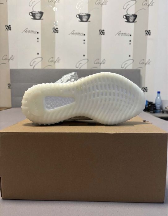 Yeezy 350 V2 White ( alb , boost , adidas )