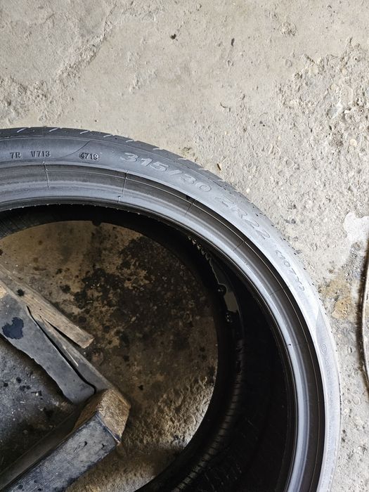 2 anvelope vara 315 30 22 Pirelli Pzero