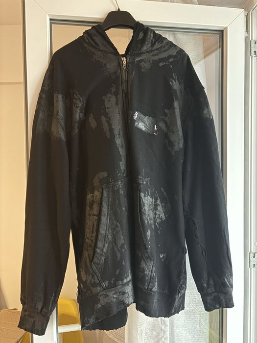 Hanorac Balenciaga distressed (Rick Owens, Margiela, Vetements)