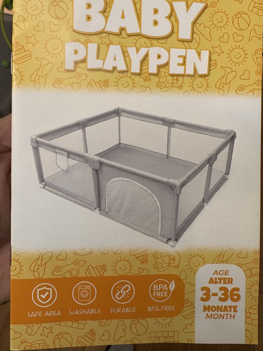 Детска кошара за игра 160х120см