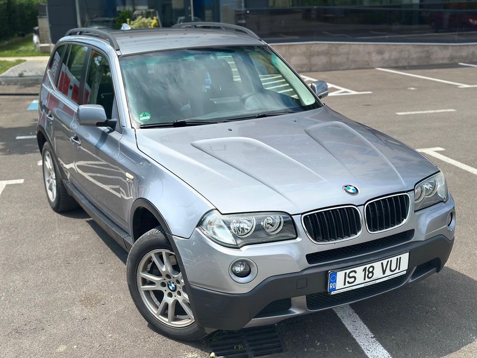 BMW X3 xDrive 2.0 Diesel 177 CP | 4x4 | 2008 | CarVertical Verde | CarPlay | Înmatriculat RO