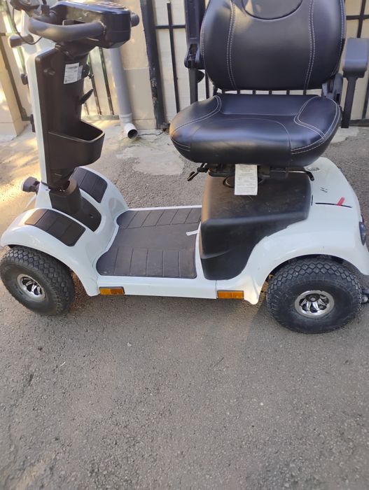 Vind scuter electric in stare de funcționare