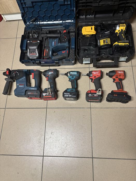 Bosch,Dewalt ,Makita ,Milwaukee
