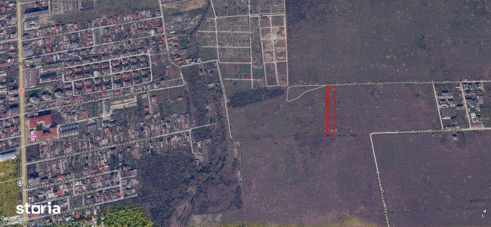 Padurea Baneasa(Drumul Piscul Rusului) teren 1400 mp / Comision 0%