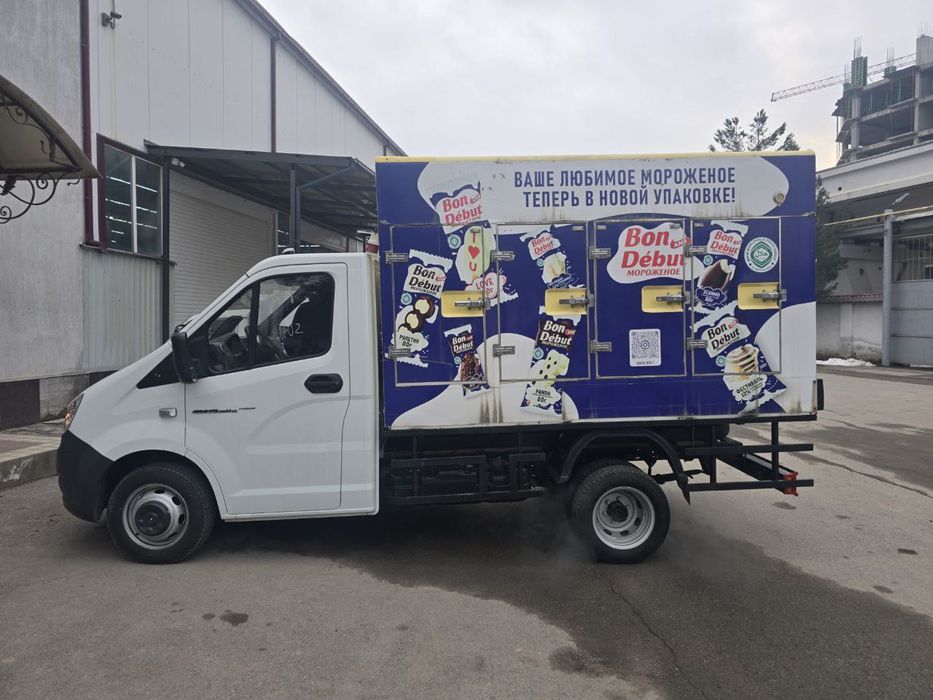 Газелда турган будка морозильник сотилади