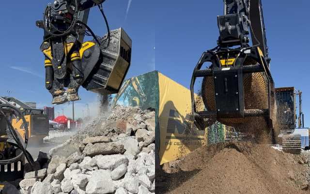 Graifer pentru excavatoare