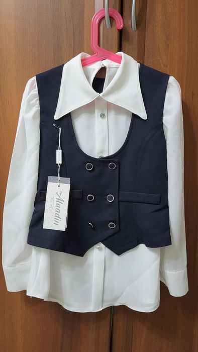 Школьная форма тём синяя