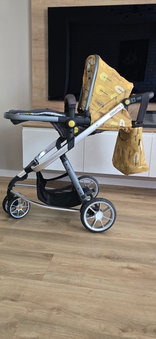 Детска количка Cosatto Giggle 3 Spot the birdie 5в1, i-Size база и чув