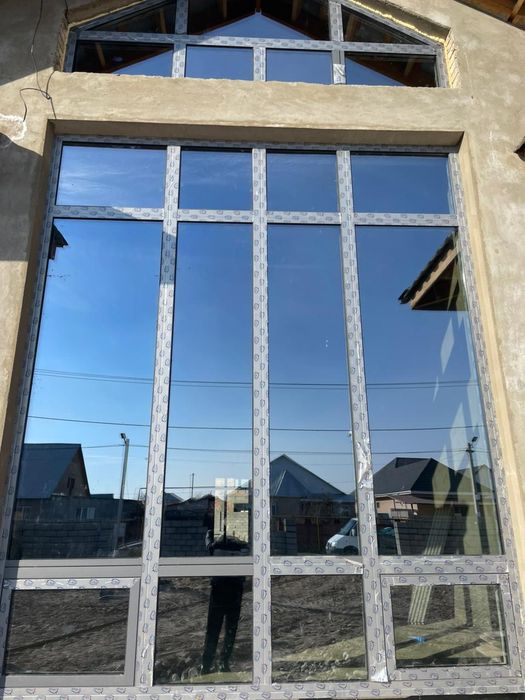 Пластиковые алюминиевые окна двери