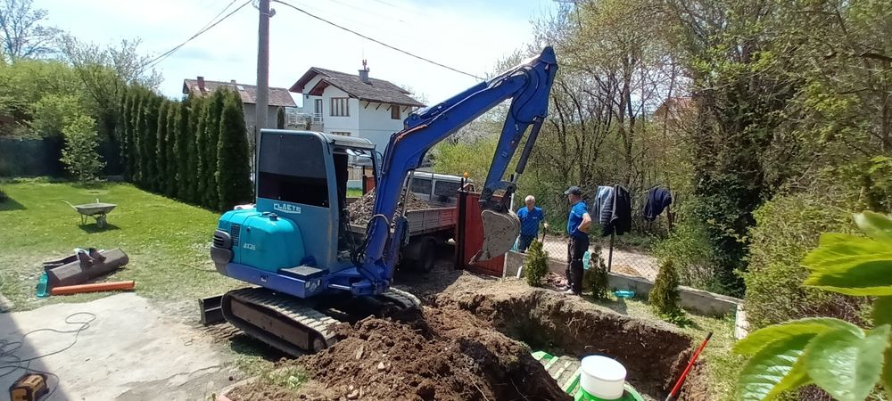 Септична Яма ,Септични ями,Багер,Дренаж,Пробиване на дупки за огради