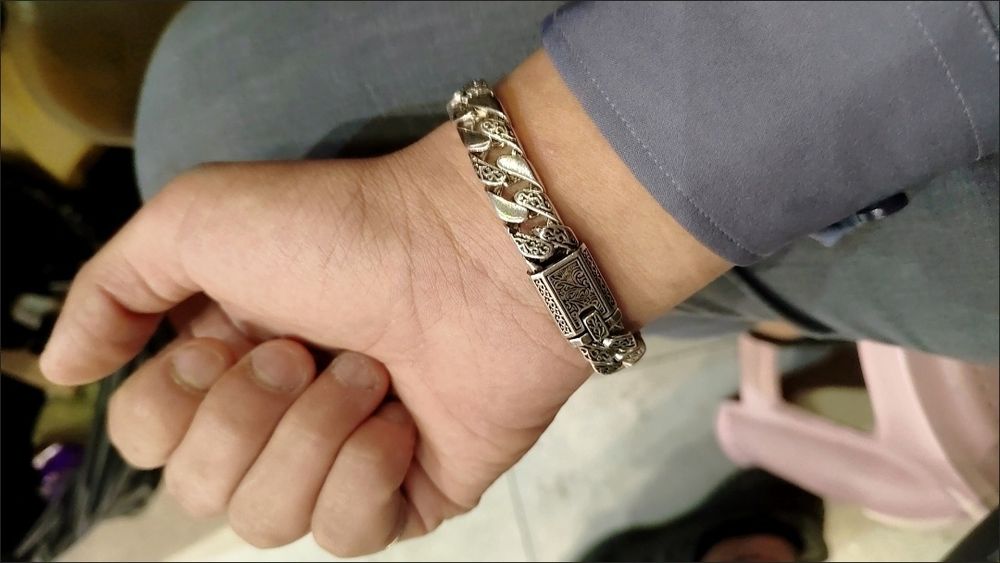 9999 браслет мужскои