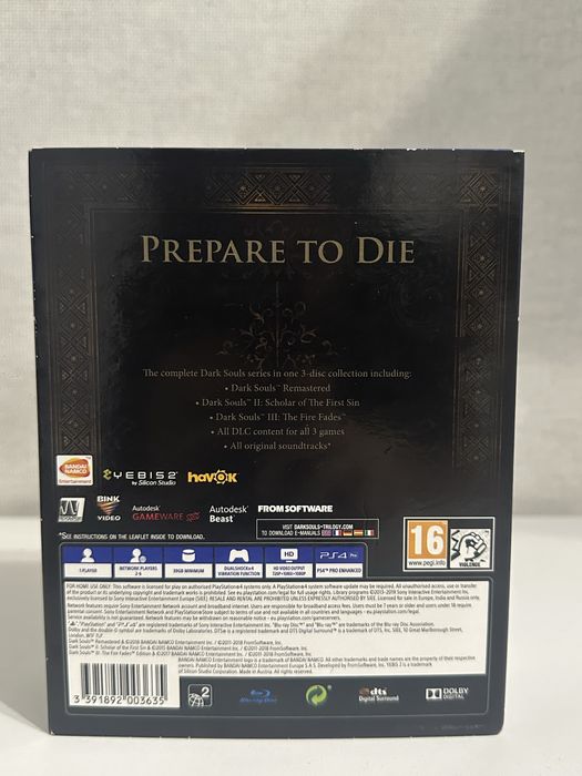 Dark Souls Trilogy PS4
