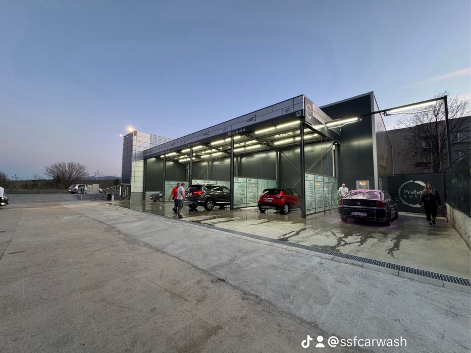 Система за автомивка на самообслужване с 2 операции оборудване