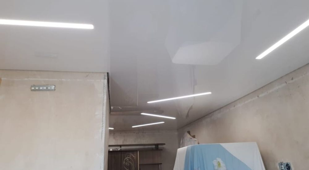 Натяжной патолок 900 тг кв/метр