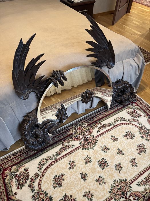 Oglinda Lemn Trandafir