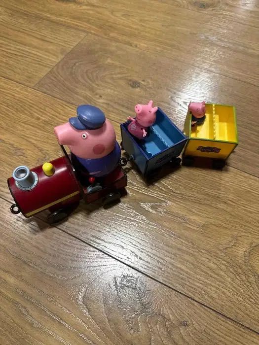 Lot trenulete copii, Peppa Pig, Thomas