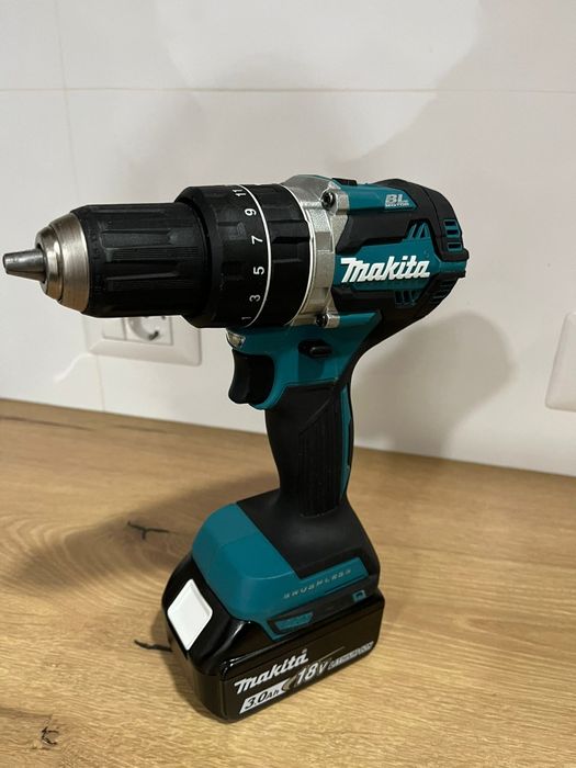 Set Makita brushlesss 18V bormasina DHP484 și impact DTD172