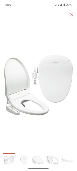 Сиденье Novita электронное биде N330AS COMPACT