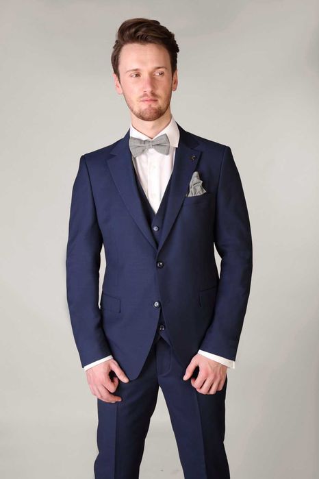 Sacou blazer slim 48 M premium Club Of Gents NOU lana super 130's navy
