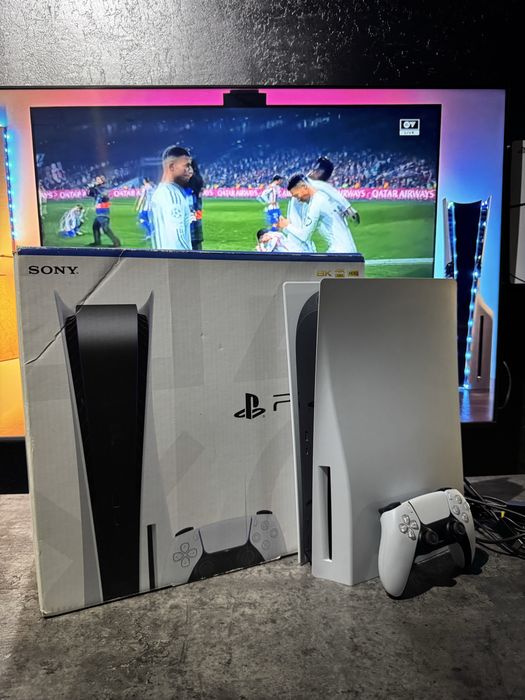 PlayStation 5 Fat Disc в отличном состоянии! Гарантия от магазина!