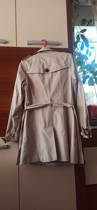Trenci/pardesiu dama bej deosebit impecabil calitate Marimea S-> XS