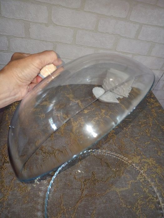 Хлебница стеклянная