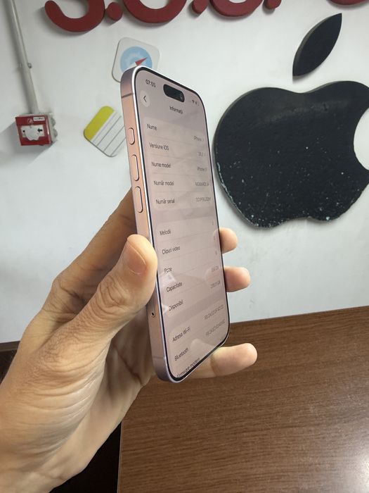 Vand Iphone 17 256Gb Lavanda full box