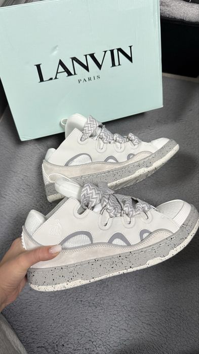 Lanvin Curb White Oreo