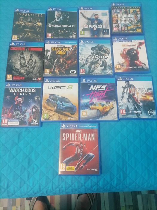 PS4пълно оборудване