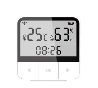 Wi-fi термометър   с влагомер и аларма  за инкубатор, оранжерия и стая