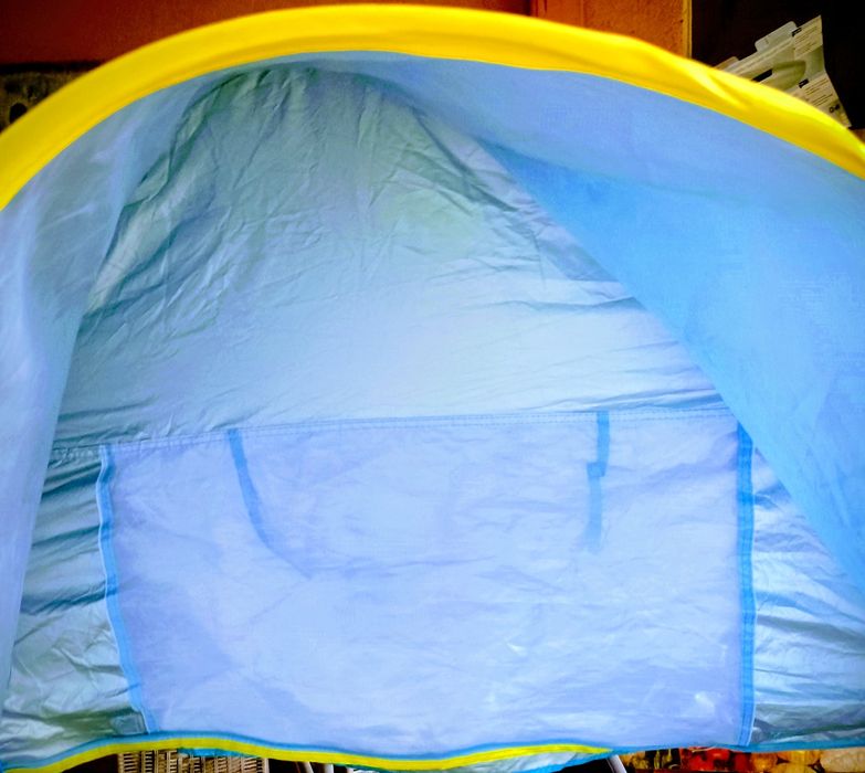 Детски палатки - тенти за плаж с басейн, UV защита