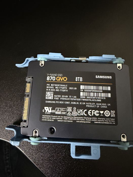SSD Samsung 870 QVO  8TB