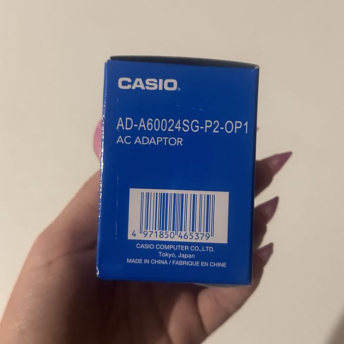 Зарядка адаптер casio
