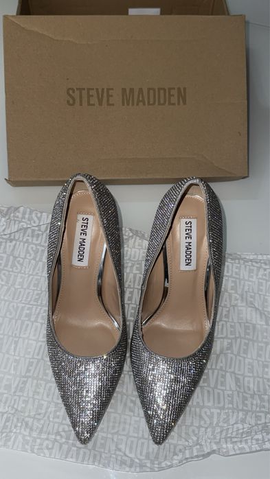 Токчета STEVE MADDEN Klassy-R silver