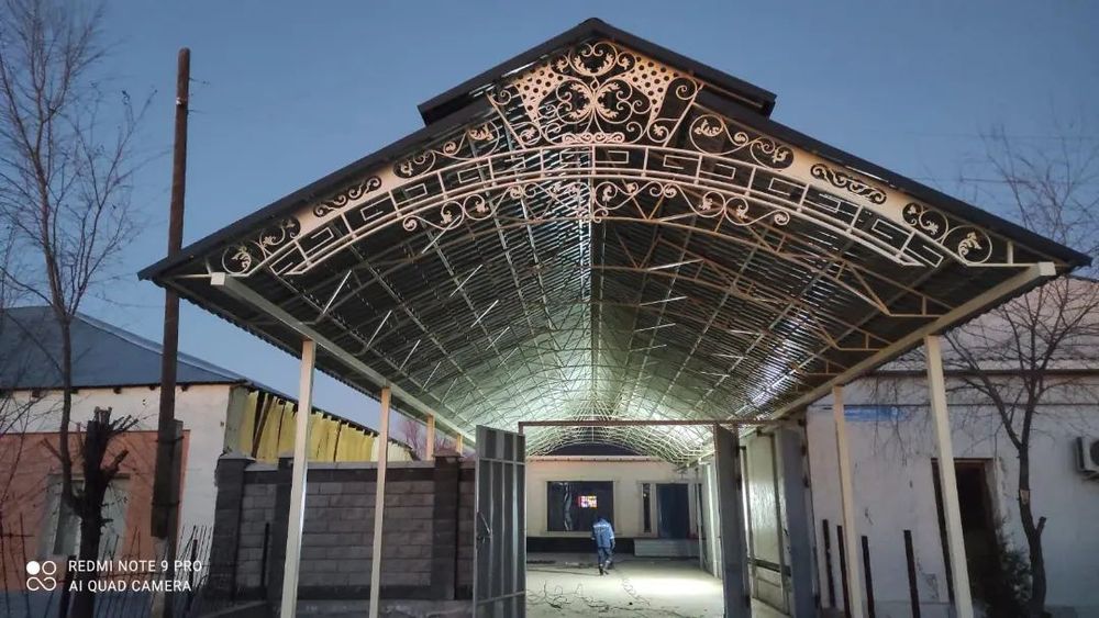 Навес Арка Ворота тапчан качели Варота Қақпа Арка