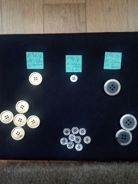 Оригинални RL и Calvin Klein мет. копчета/за цената - виж в описанието